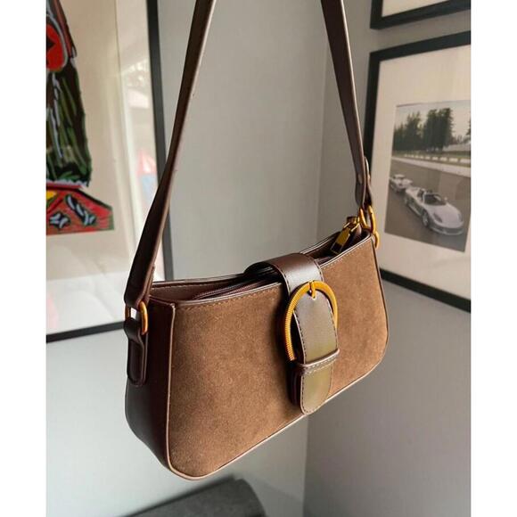 Handbags - brown shoulder bag